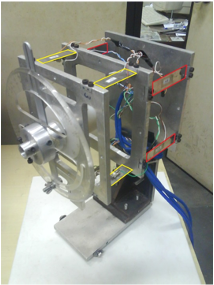 General view of the balance setup